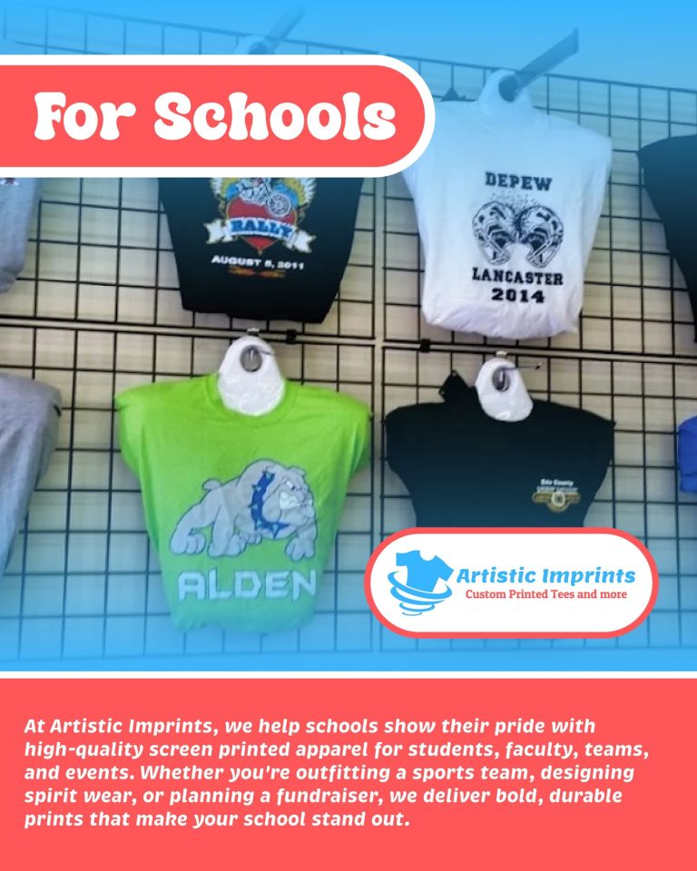 Read more about the article 🎓 Show your school spirit in style!