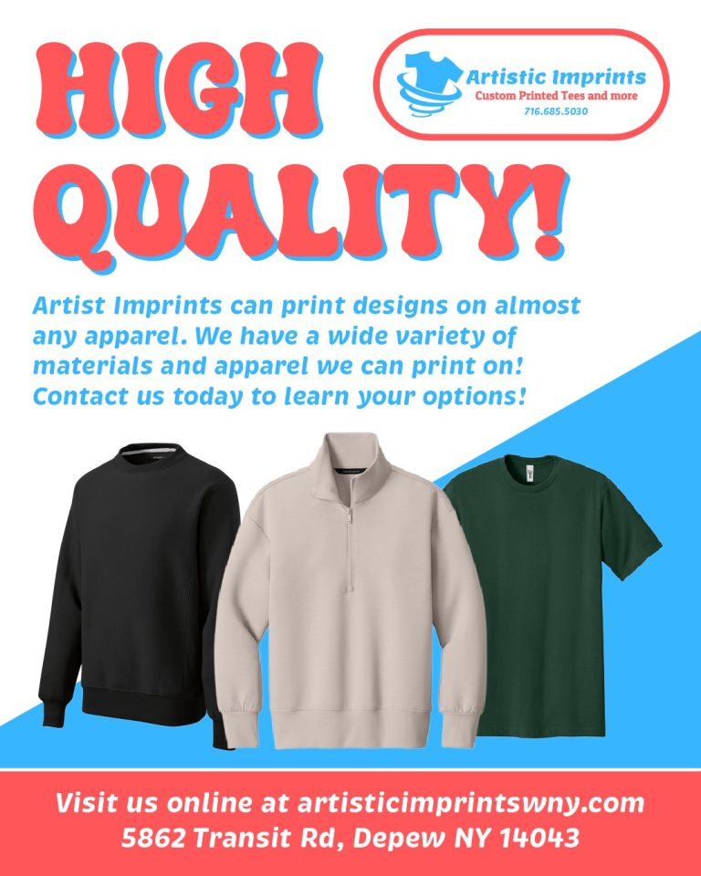 Read more about the article High Quality Custom Apparel Starts Here!